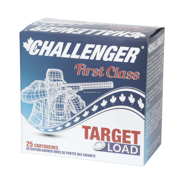 Challenger Ammo Light Load 4000 Shotshell 12 Ga, 2-3/4 in, No. 9, 1 oz, 1200 fps, 25 Rnd