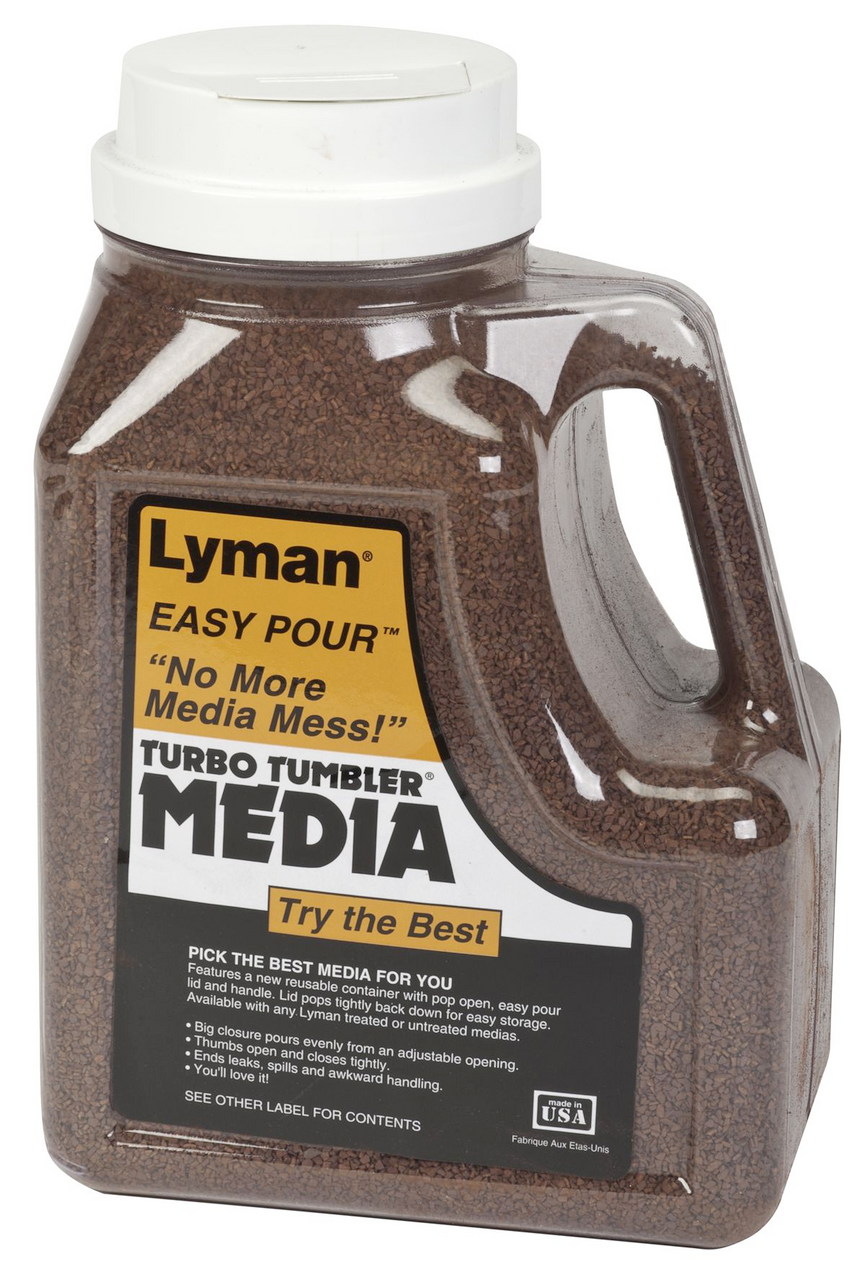 Lyman Easy Pour Tufnut Tumbling Media, Large 5.75 lb