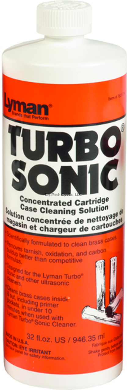 Lyman 763171Turbo Sonic Case Cleaning Solution (Concentrate), 32 fl oz