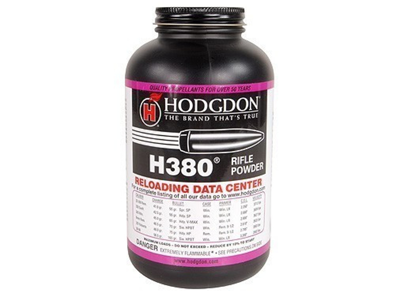 Hodgdon H380 Smokeless Rifle Powder, 1Lb