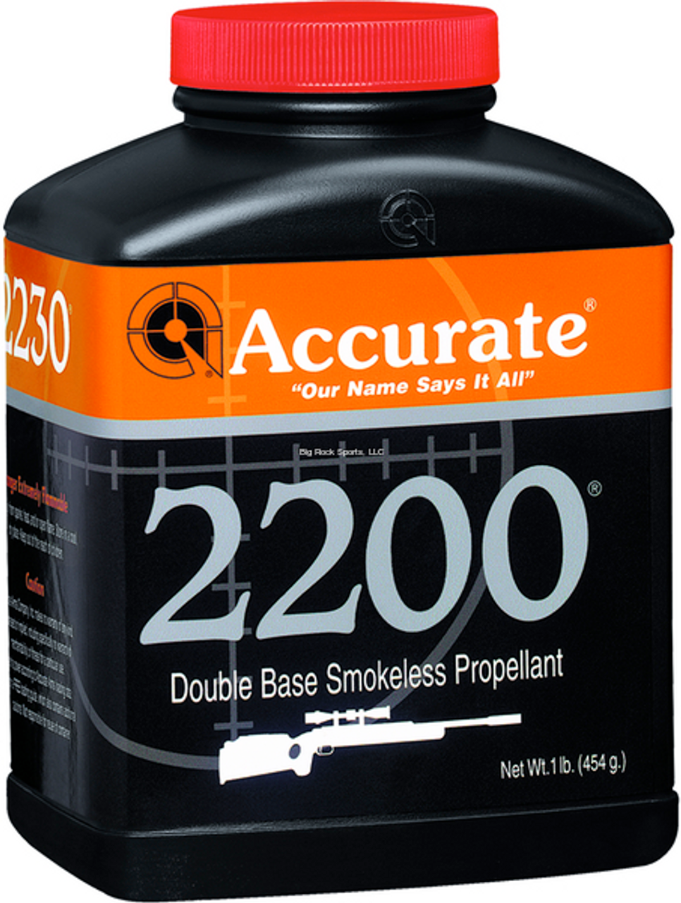 Accurate 2200 Smokeless Propellant Rifle Powder, 1 lb
