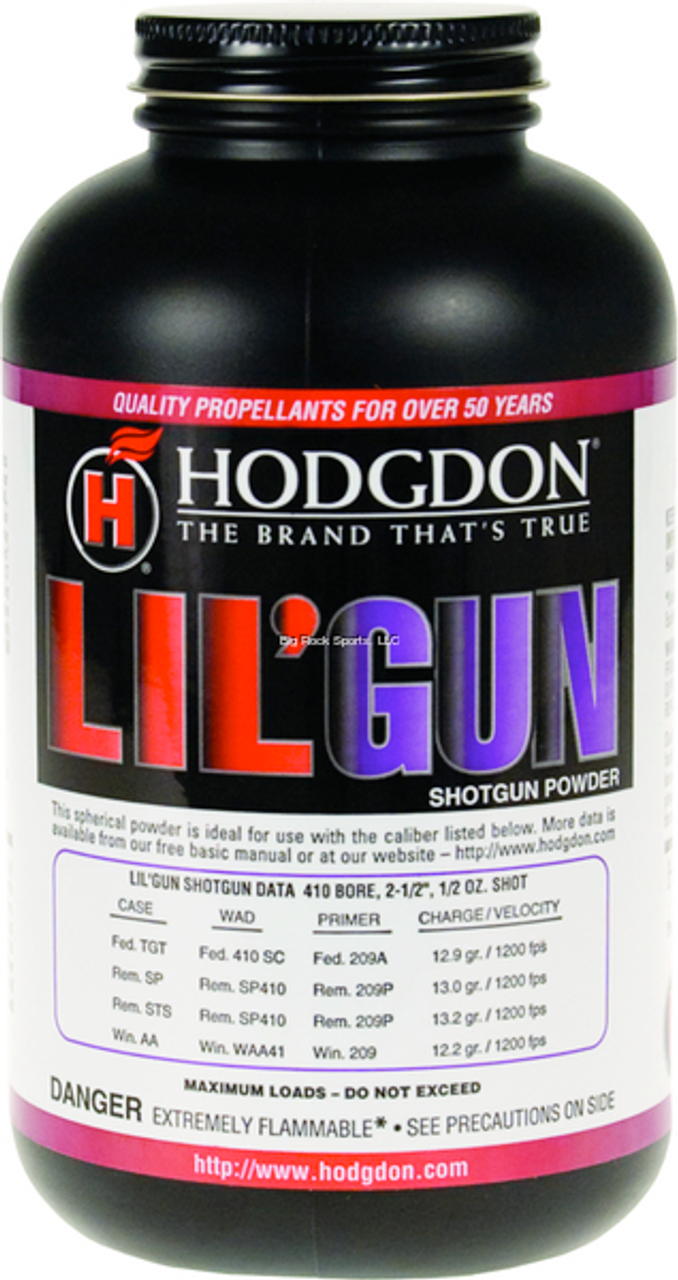 Hodgdon Lil' Gun Pistol/Shotshell Smokeless Powder, 1Lb