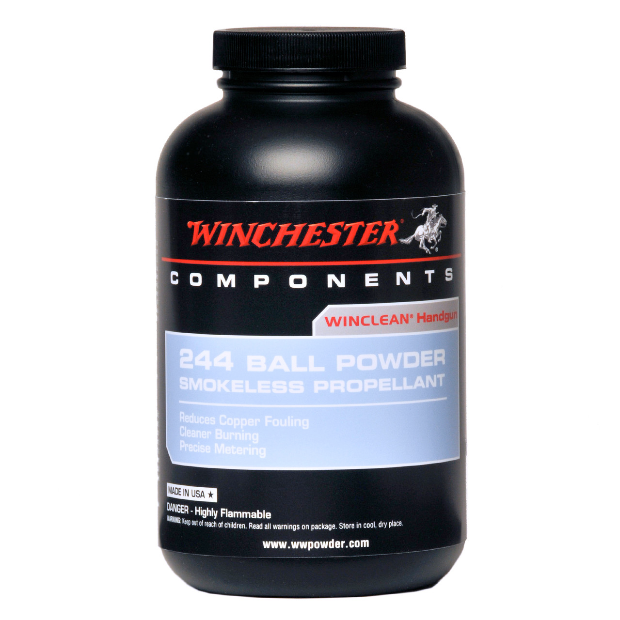 Winchester Winclean 244 Smokeless Ball Powder 1lb