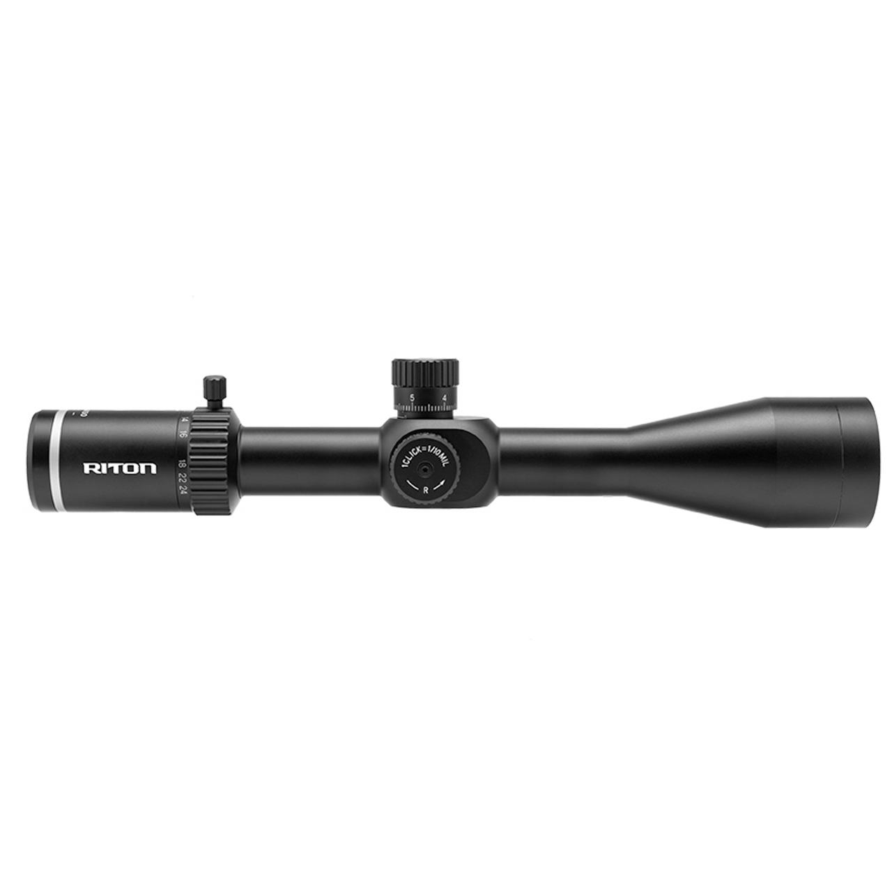 Riton X3 Conquer 6-24x50mm (Black) Riflescope, Illuminated Reticle, Tube Diameter: 30mm, First Focal Plane