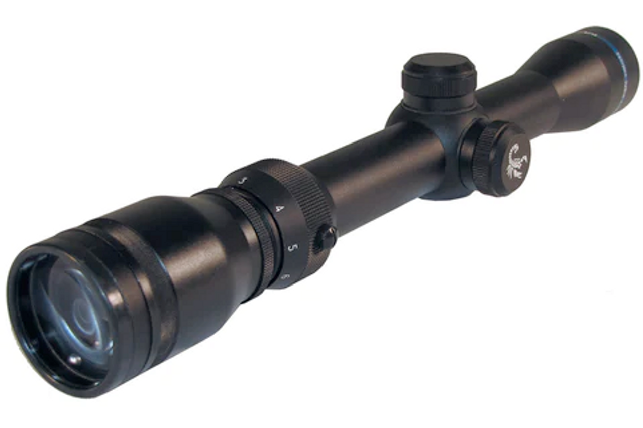 Scorpion Optics Marksman Hunter 2-7x32mm Scope with Rings