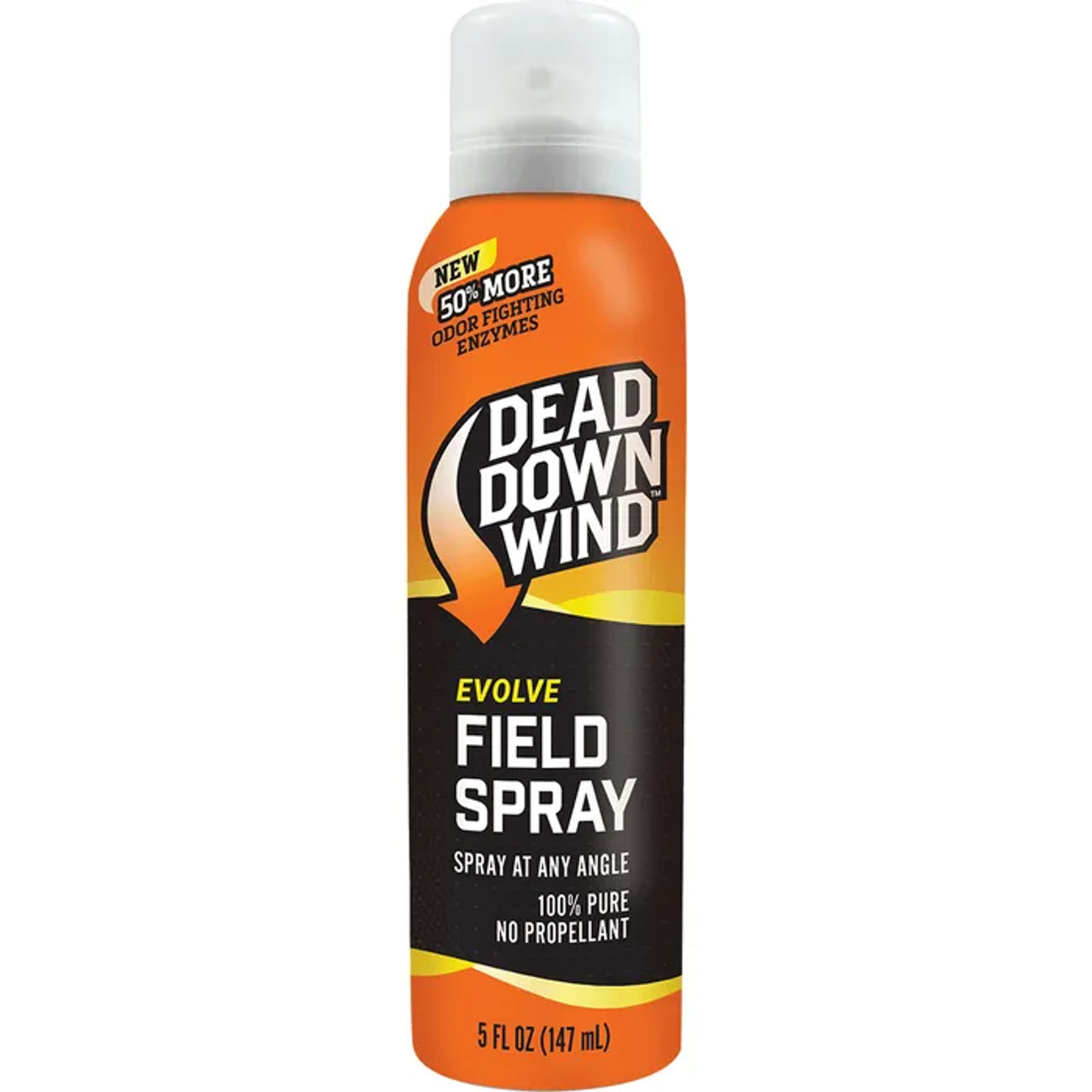 Dead Down Wind Evolve 3D+ Odor Eliminator Field Spray, Continuous Spray Can, 5oz