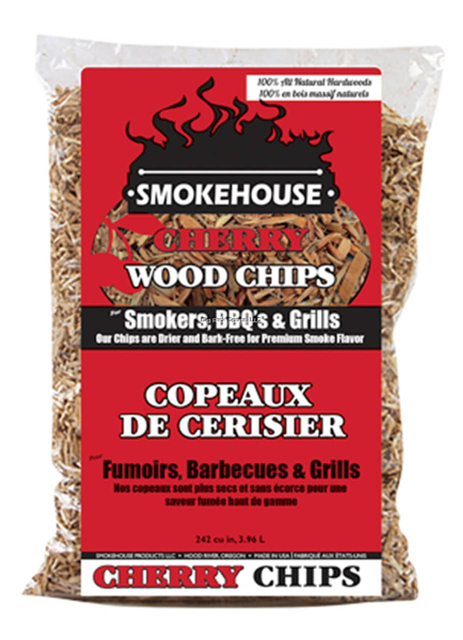 Smokehouse Wood Chips 1.75 Lb Bag, Cherry