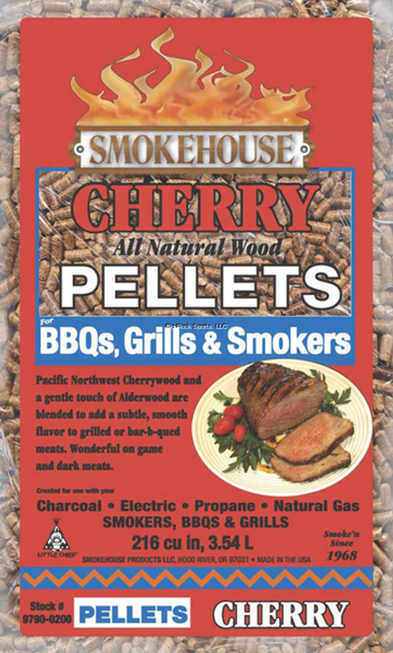 Smokehouse BBQ, Grill & Smoker Pellets 5# Bag, Cherry