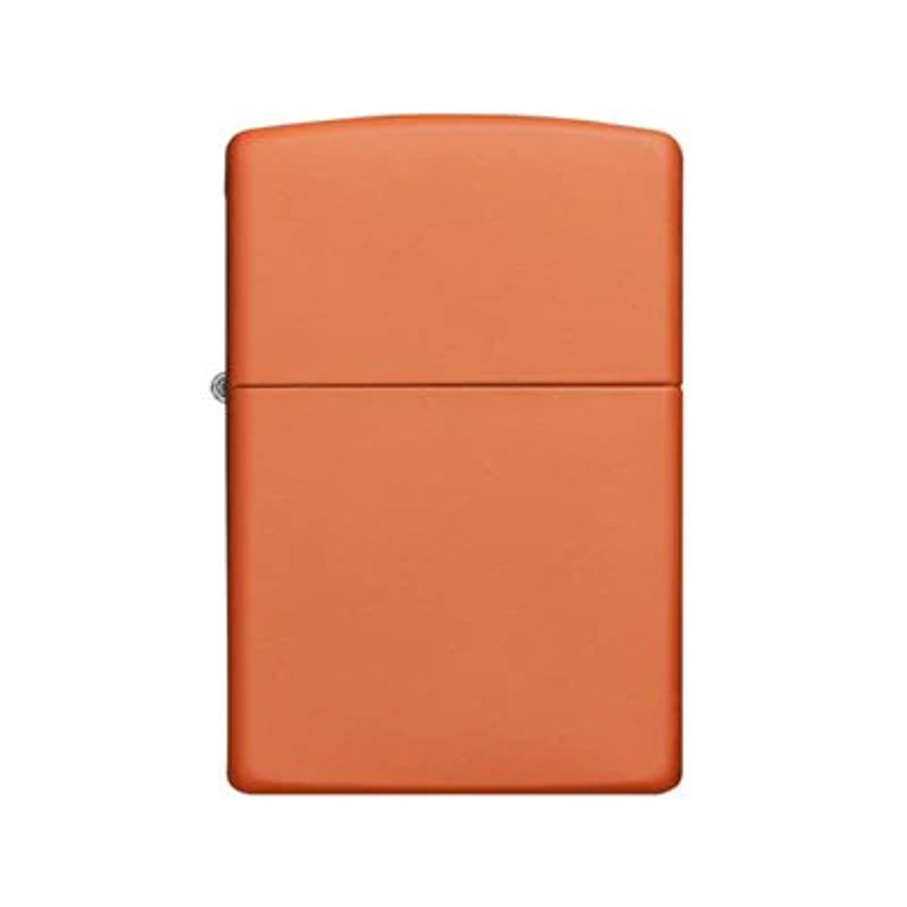 Zippo Orange Matte, Windproof Butane Lighter