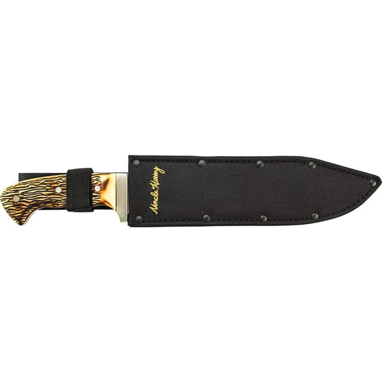 Uncle Henry Bowie Knife With Polyester Sheath