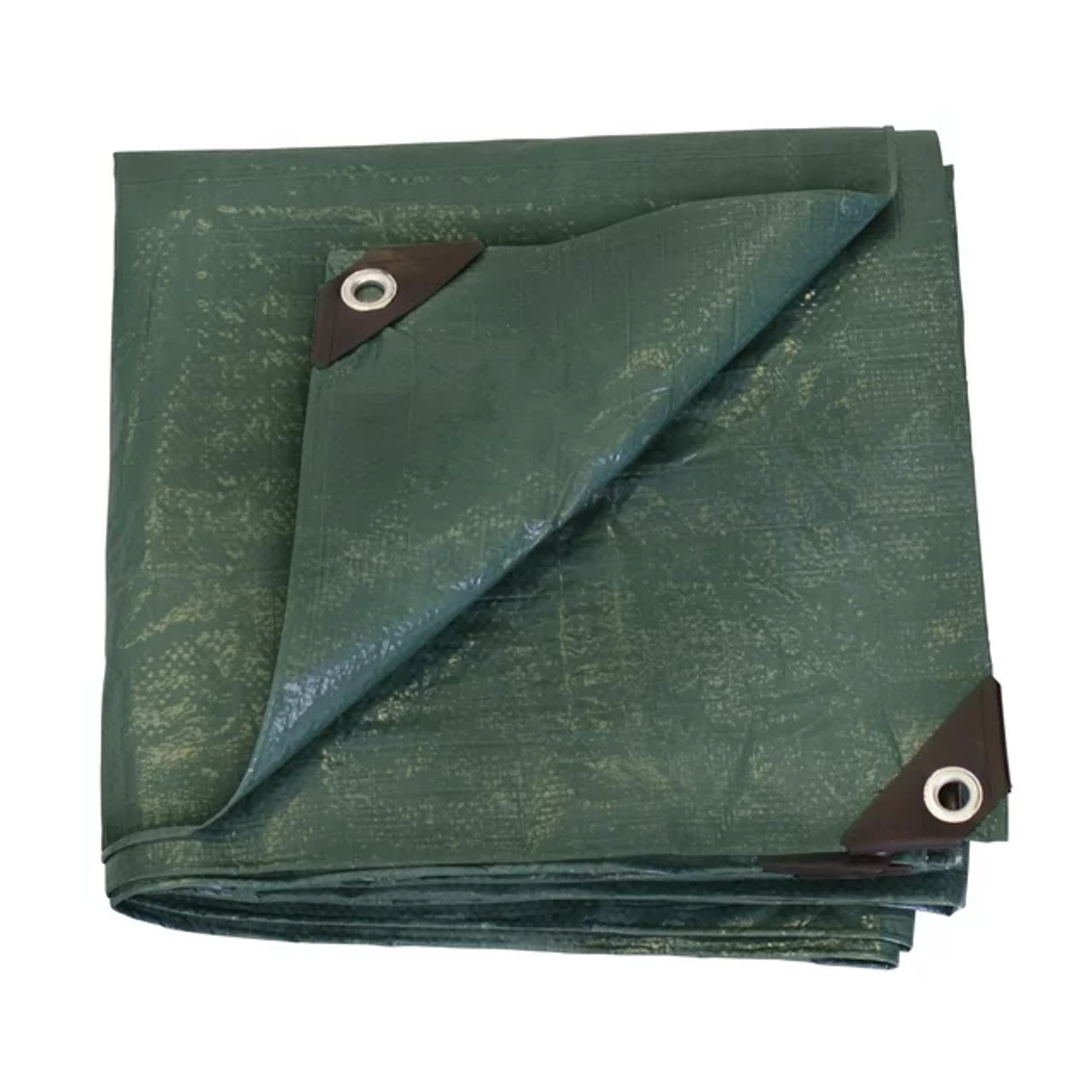 Stansport Rip Stop Tarp - 10' x 12' - Green - PDQ