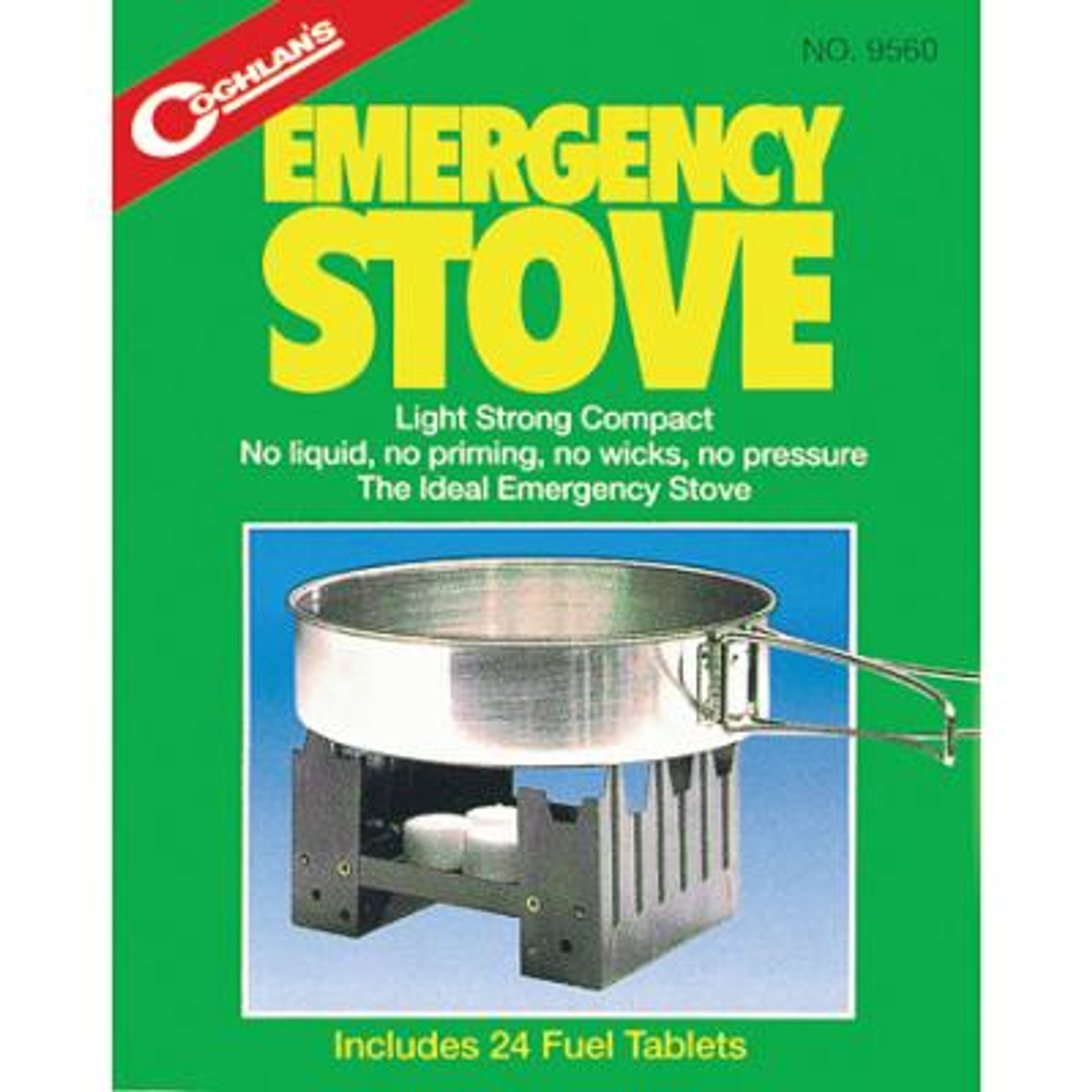 Coghlan's Emergency Stove Includes 24 Fuel Tablets