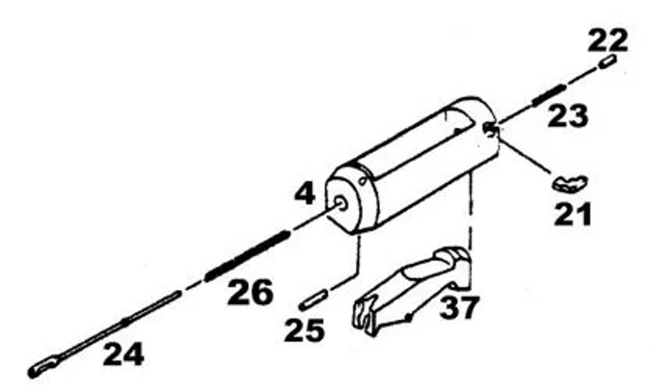 Remington 870 bolt parts diagram.