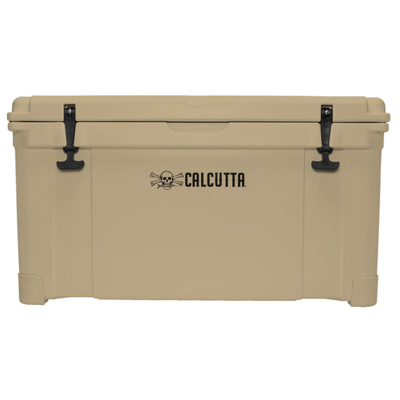 Calcutta Renegade Cooler 35 Liter, Removeable Tray & LED Drain Plug, EZ-Lift Rope Handles, Tan