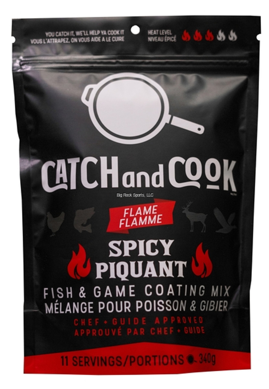 Catch and Cook Fish And Game Coating Mix, Spicy Flavour