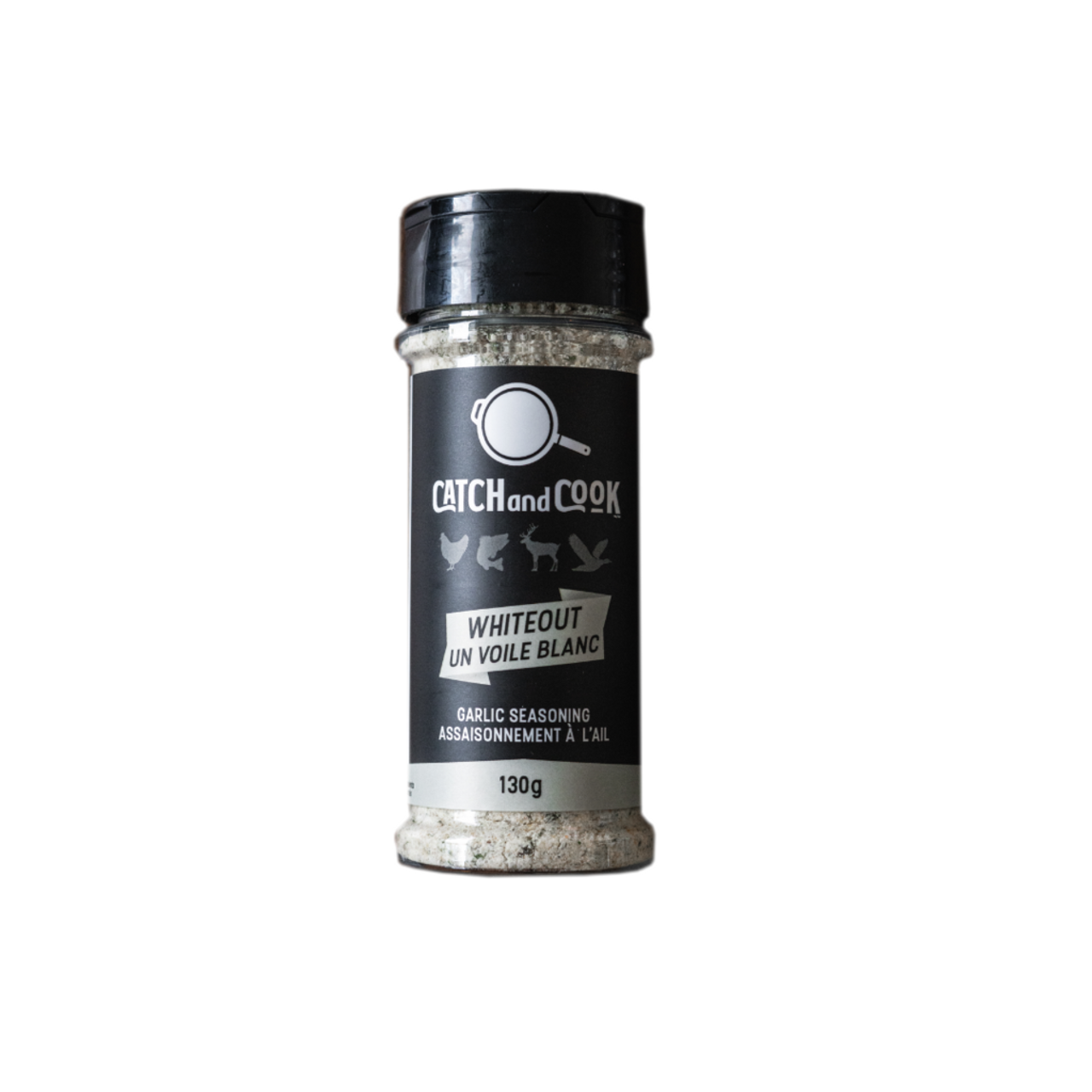 Catch and Cook Spices, Whiteout - Garlic Blend Seasoning