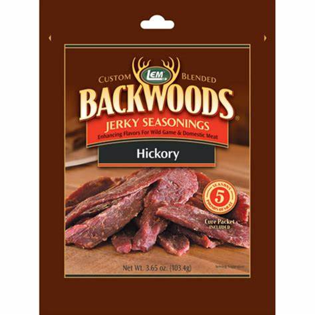 Backwoods Jerky Seasoning, Hickory, 5lbs