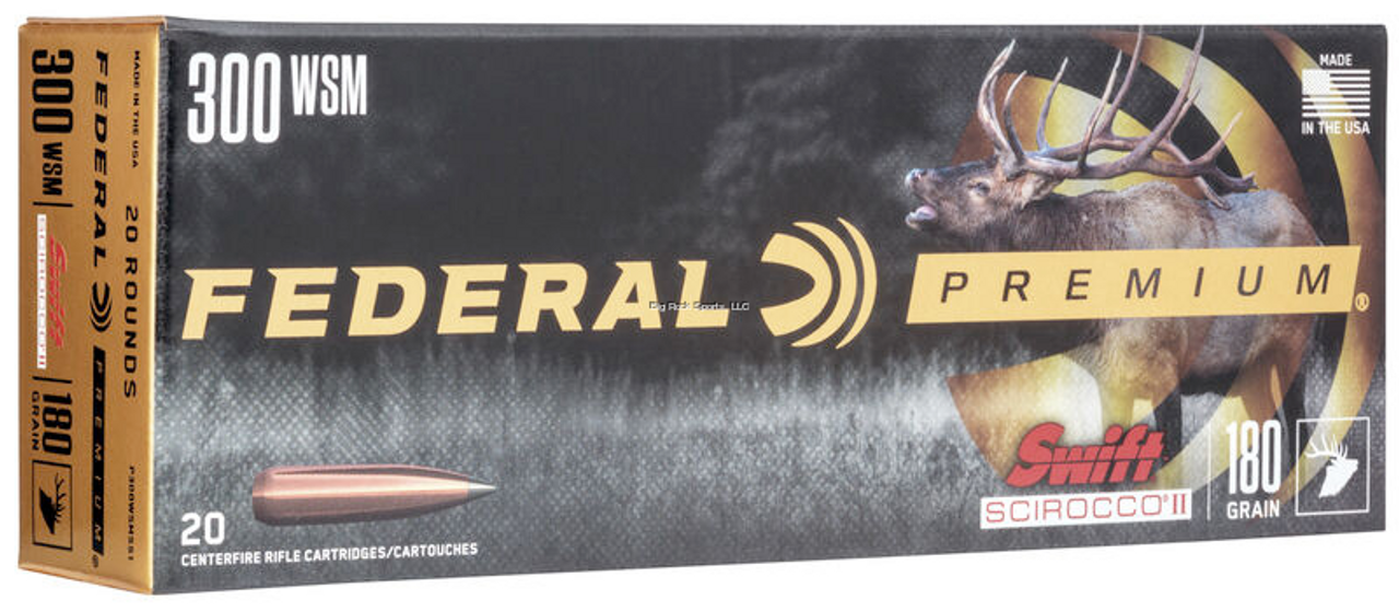 Federal Swift Scirocco II, 7mm Rem Mag, 150 Grain, 20 Rnds