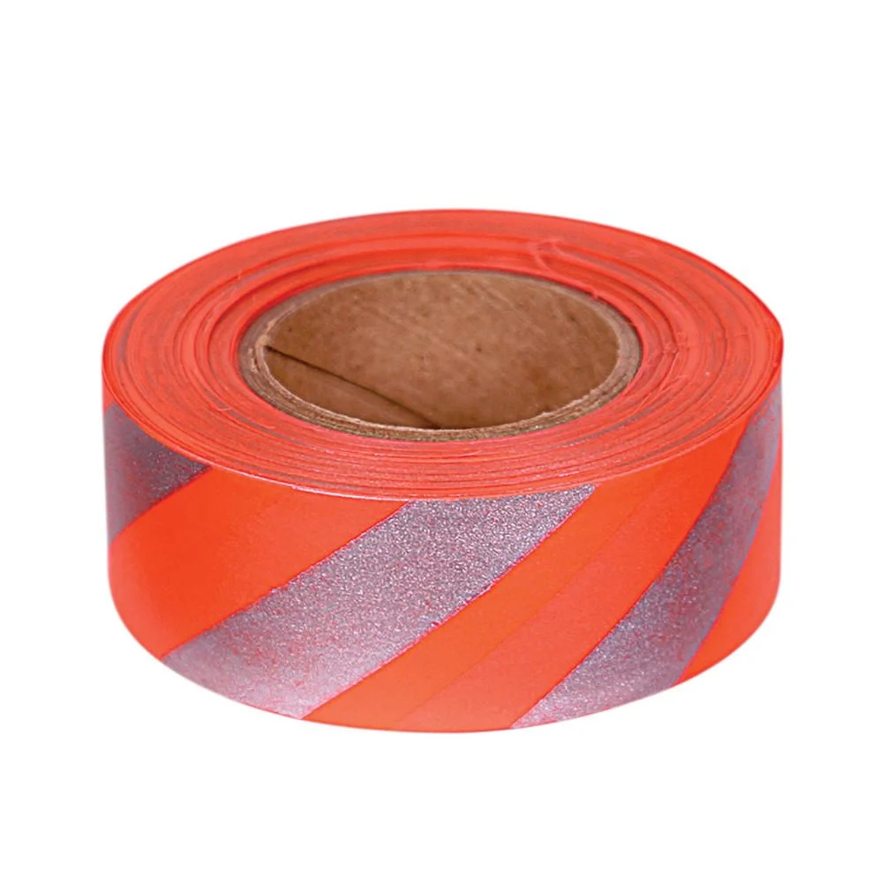 Allen Flagging Tape 1"X 150", Reflective Flourescent Orange