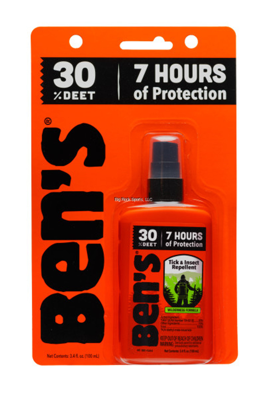 Ben's Insect & Tick Repellent, 1.25oz Pump Spray, 30% DEET