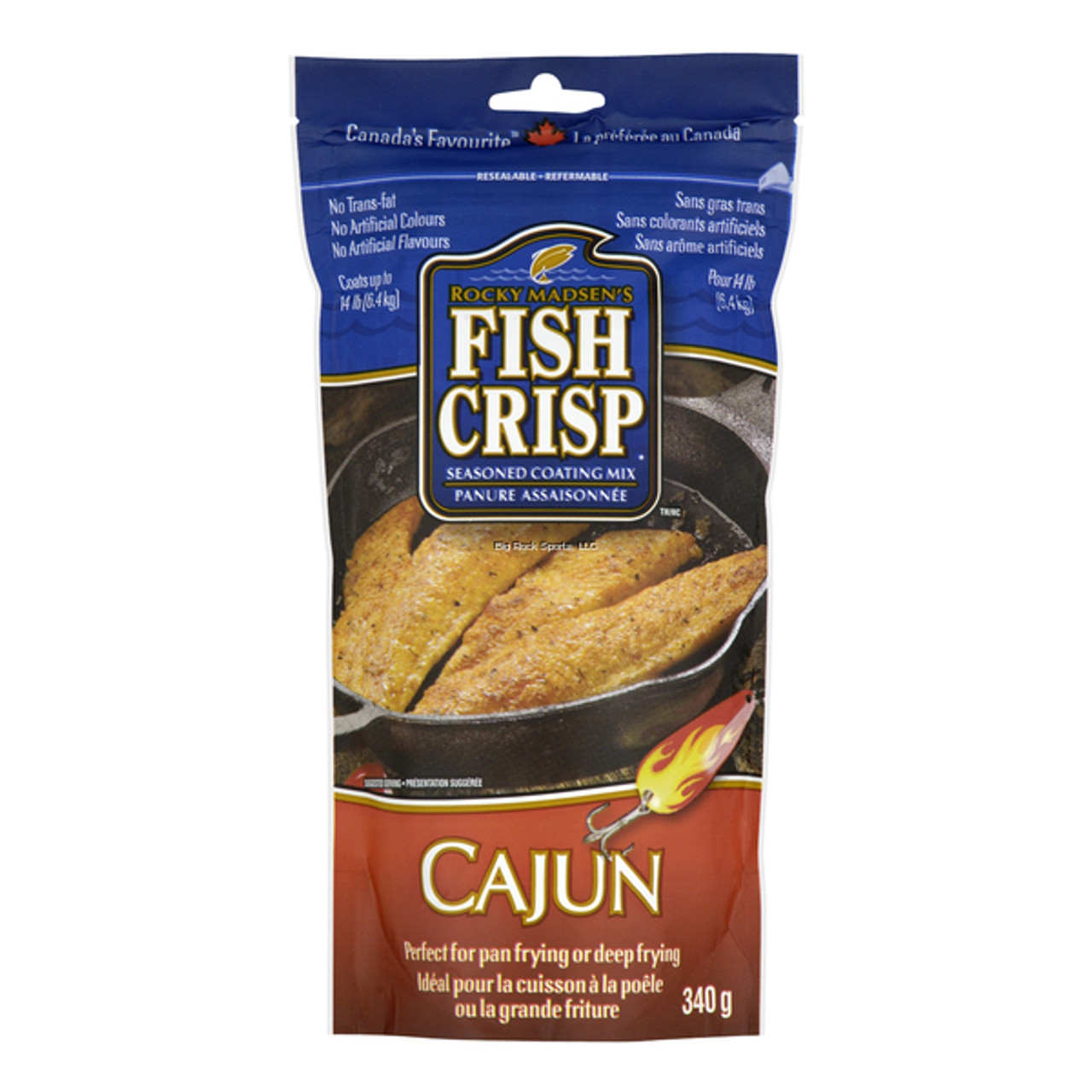 McCormick Fish Crisp Cajun Seasoning 340G