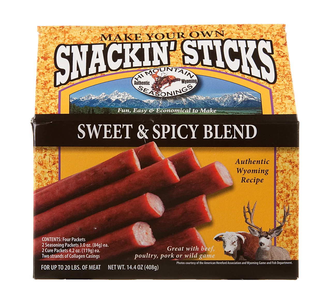 Hi Mountain Sweet/Spicy Snackin' Stick Kit