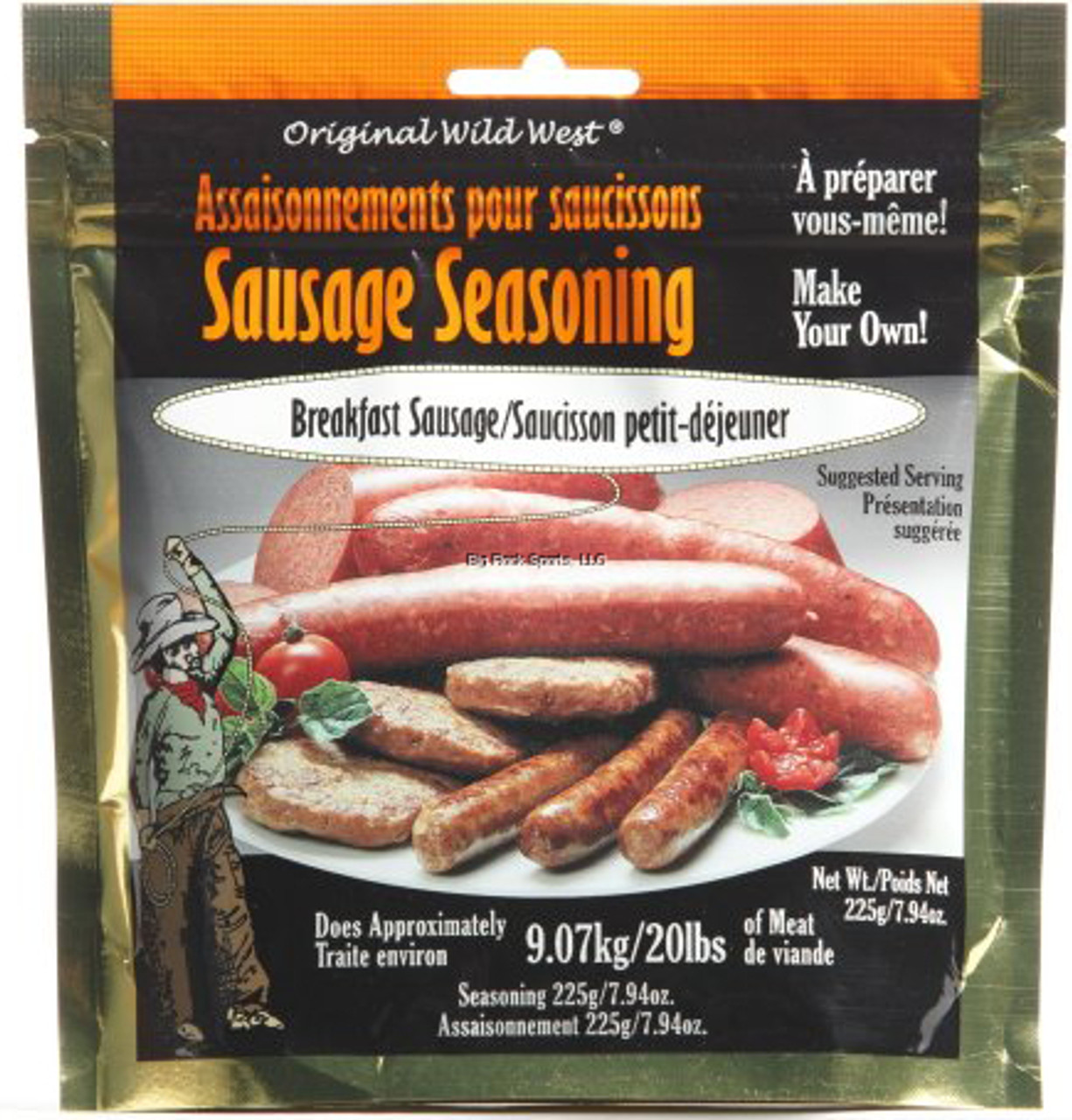 Wild West Sausage Seasoning Breakfast Sausage