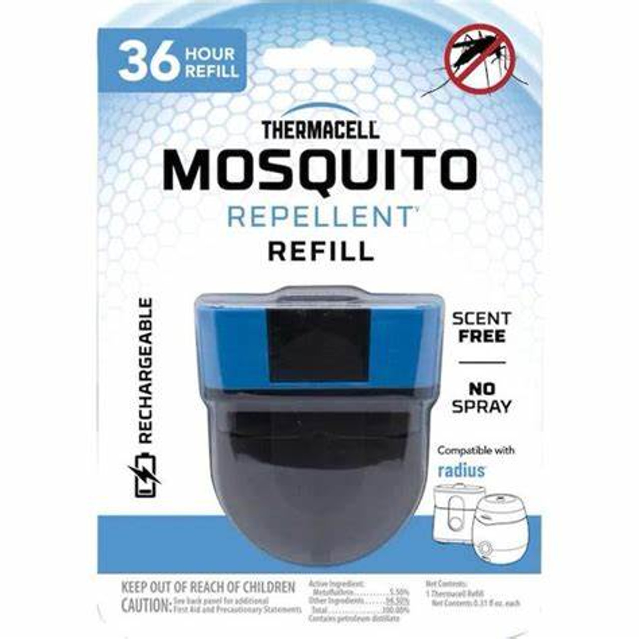 Thermacell Rechargeable Mosquito Repellent Refills - 36 Hours