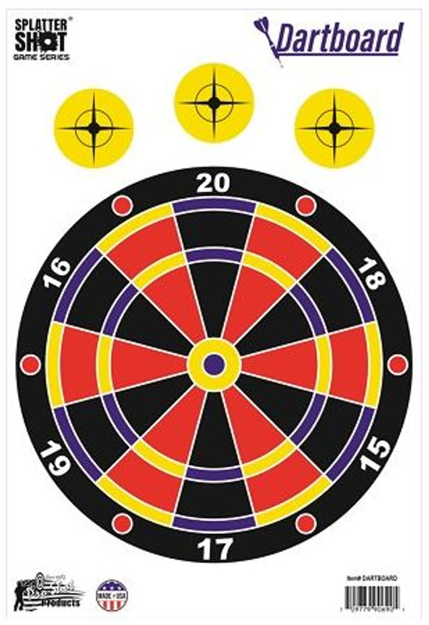 Splatter Shot Game Series Dart Board