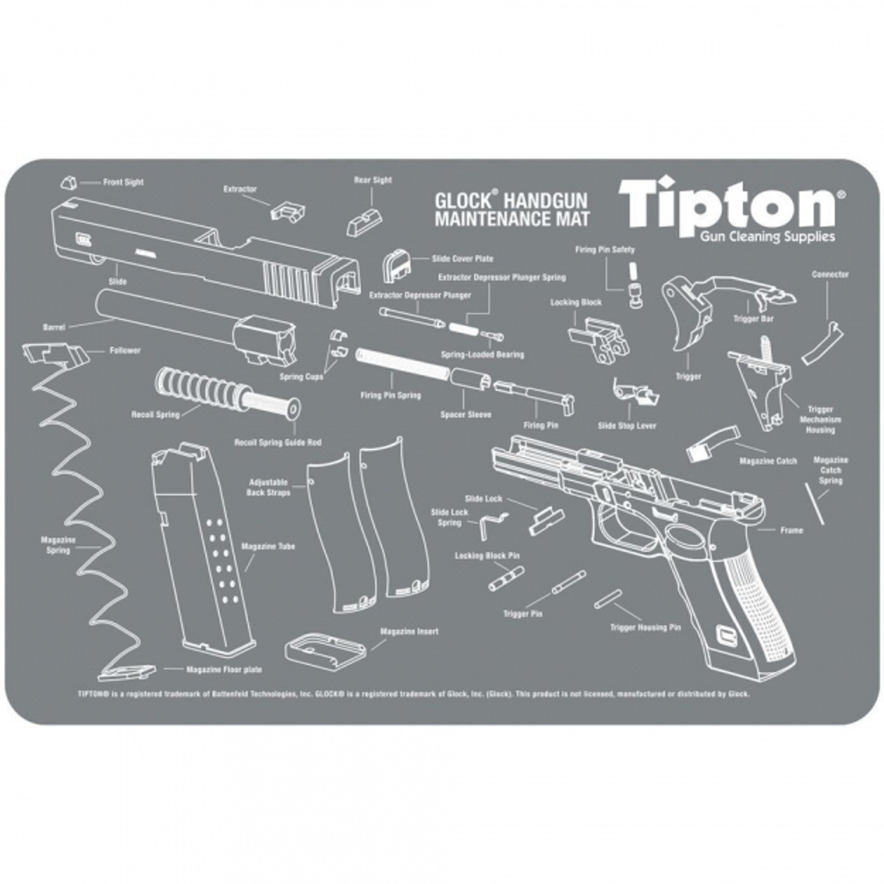 Glock Maintenance Mat