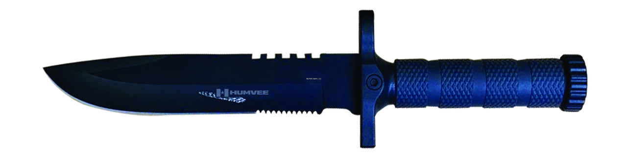 CampCo Survival Knife w/Sharpener & FireStarter