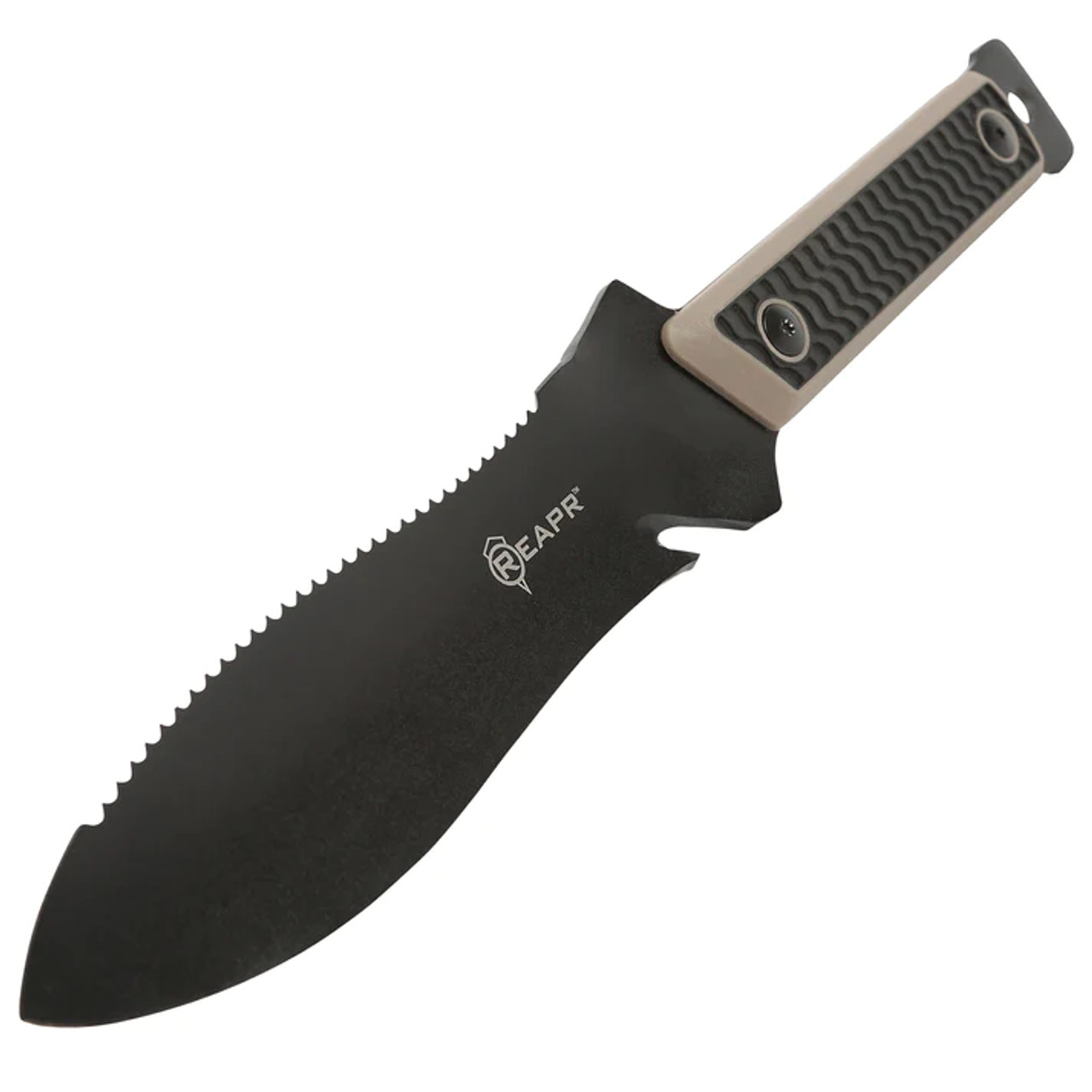 Reapr Versa Hori Hori Knife, 6.5" Dual Side Blade, Nylon Sheath