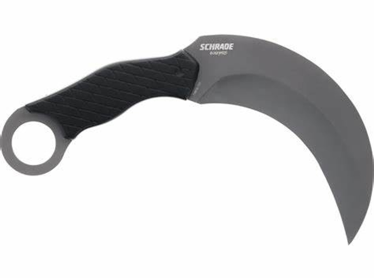 Schrade Boneyard Fixed Blade Knife, 5.2" Karabit Blade