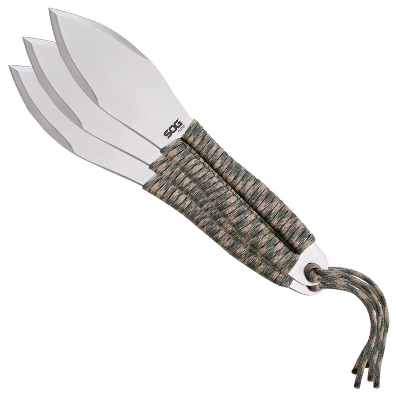 SOG Fling Throwing Knife Set, 2.8" Spearpoint Blade, 3 Pack