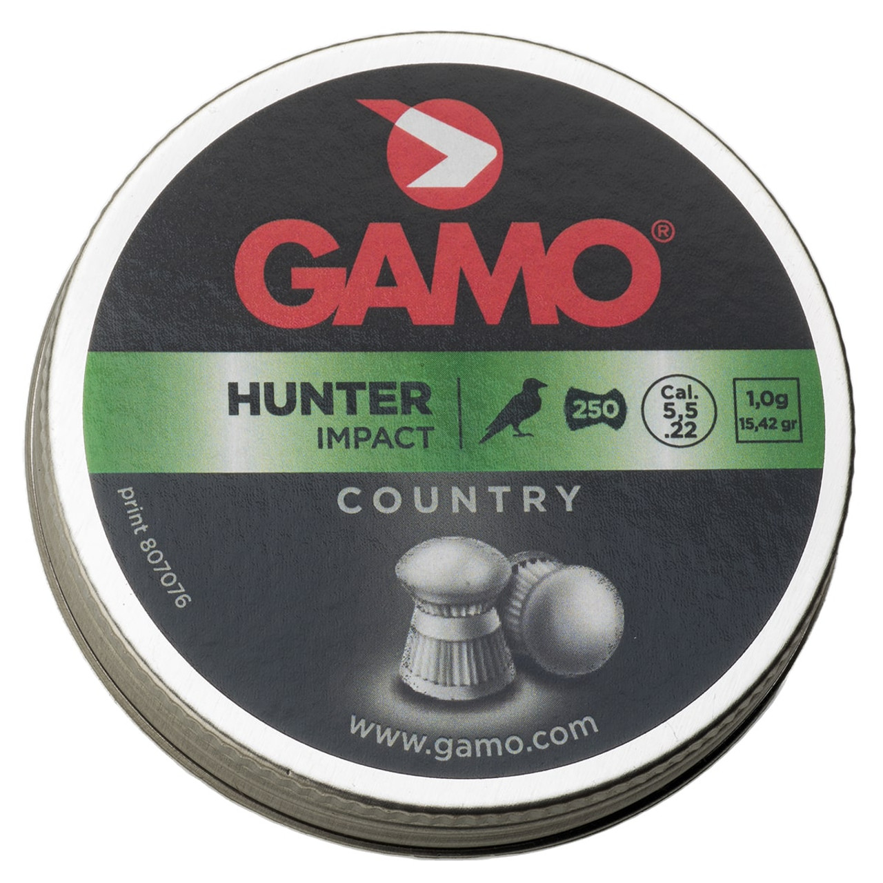 Gamo Hunter Pellets Lead Round Nose .22 Caliber 250 Count