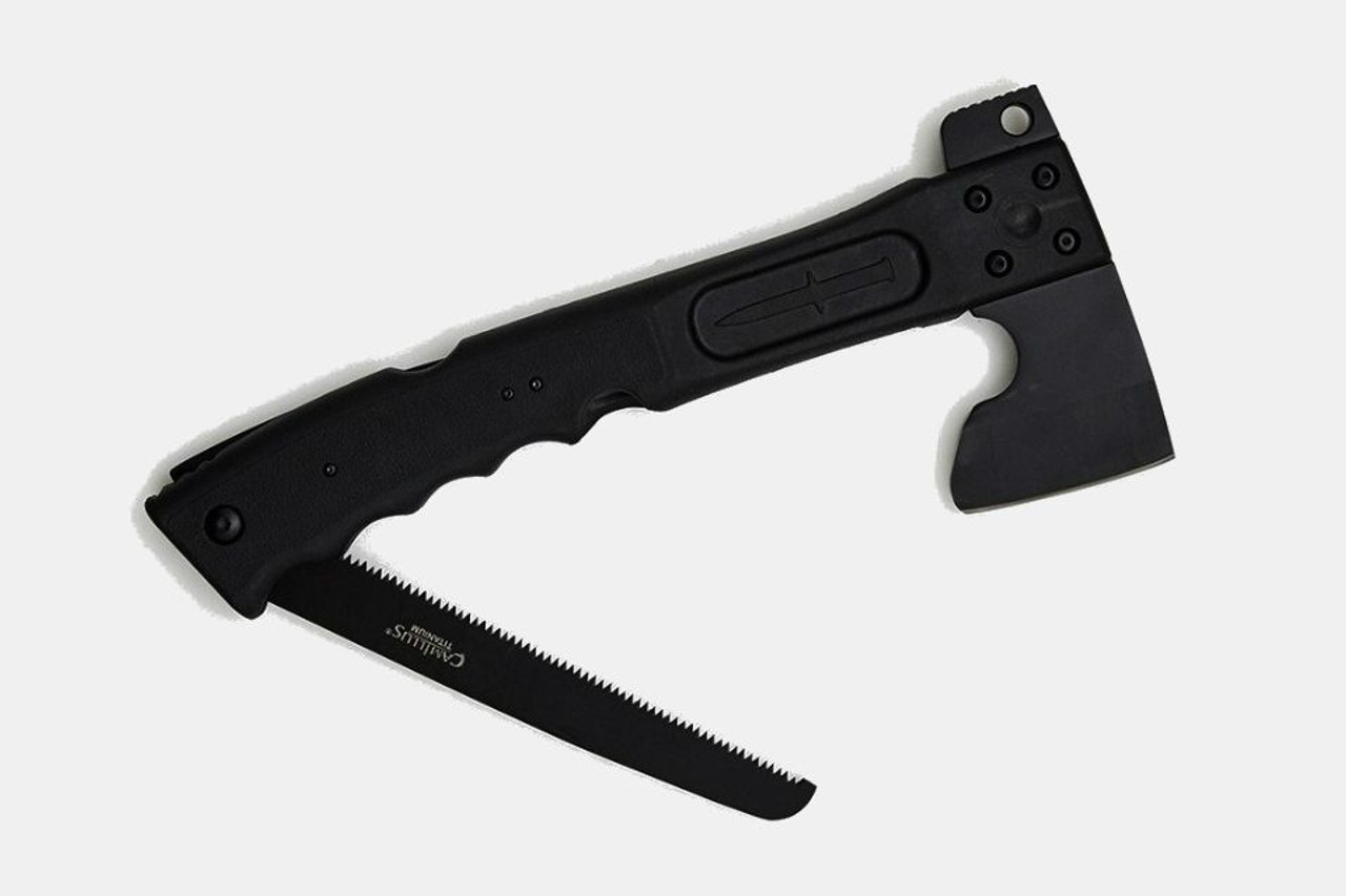 Camillus Camtrax Titanium Bonded Axe with Folding Saw