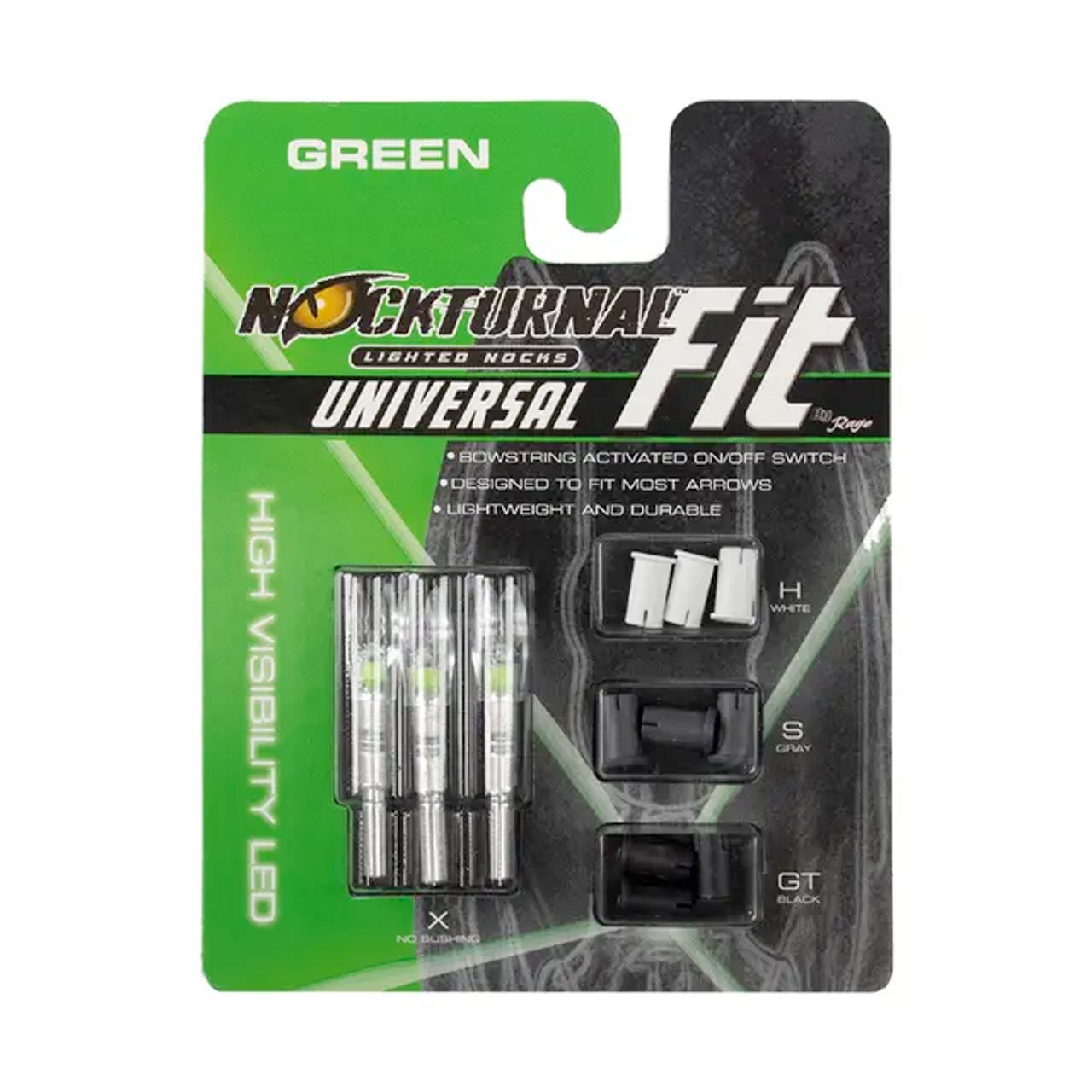 Nockturnal FIT Universal Size (X, H, GT, S), Green