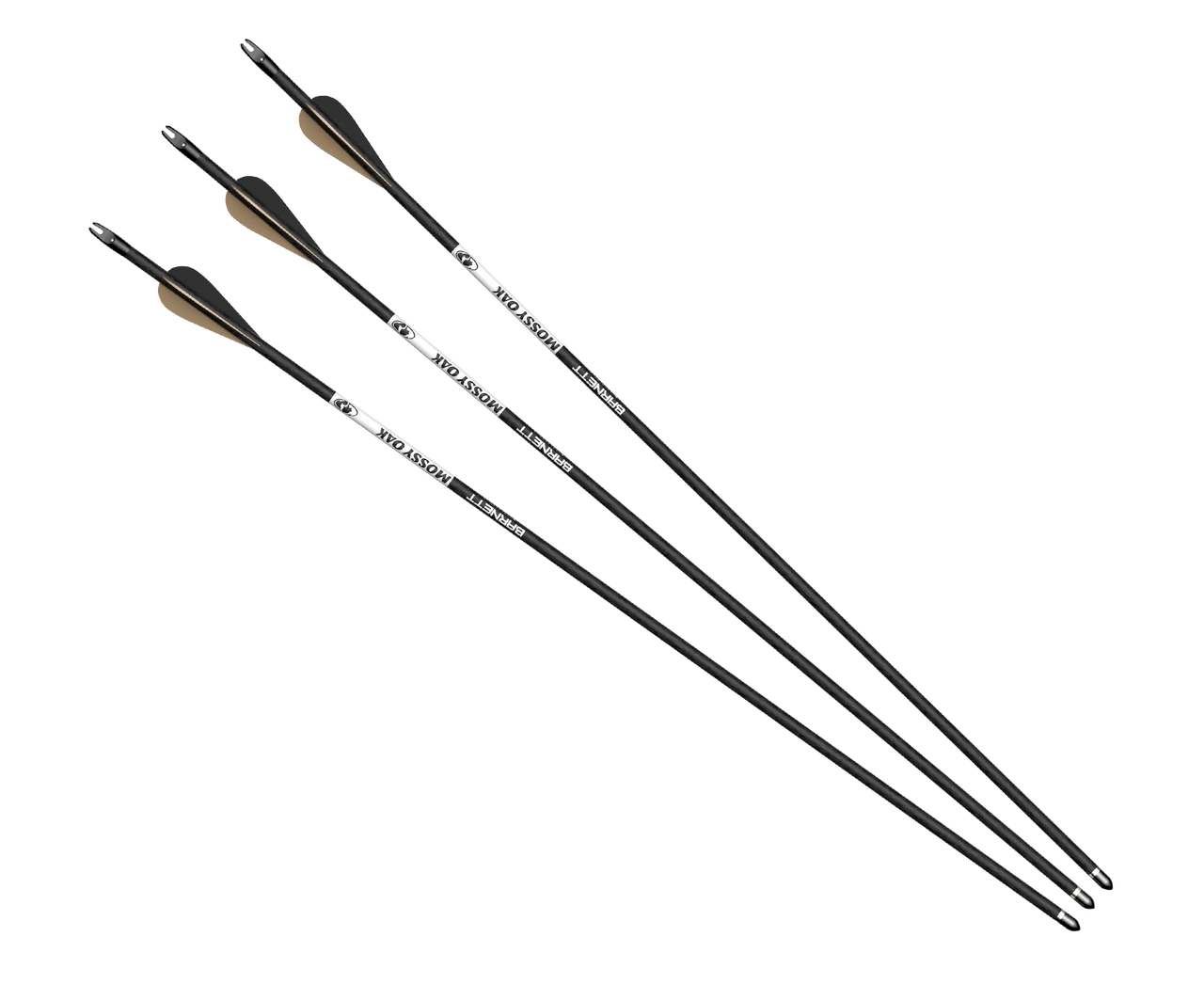 Barnett Junior Archery Arrows 28" Fiberglass 3 Pack