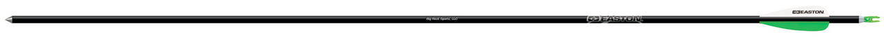 Easton NASP Genesis Arrow Black In Color 3" Vanes, 6 Pack