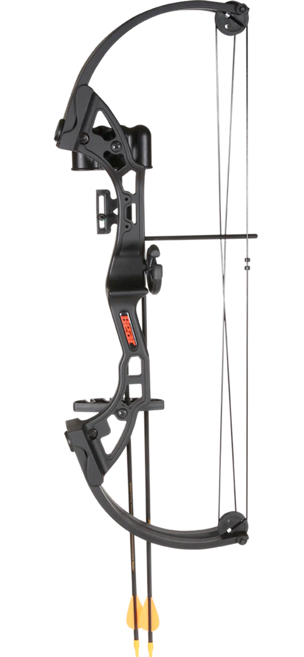 Bear Archery Brave Youth Compound Bow w/Biscuit, Black