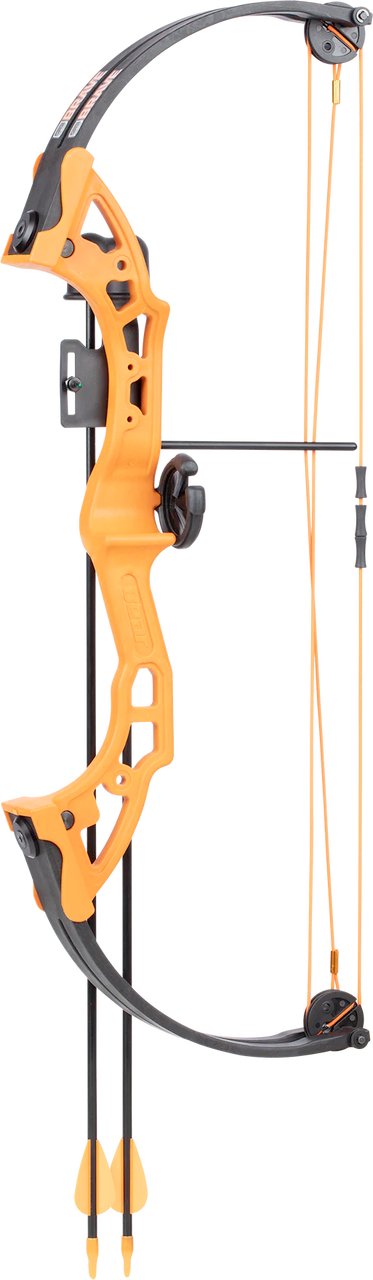 Bear Archery Brave Youth Compound Bow, RH Orange