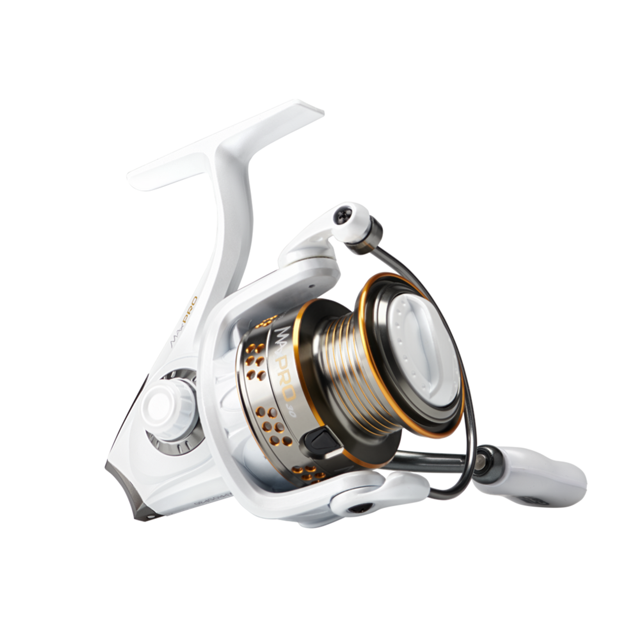 Abu Garcia MAXPRO SP, 30sz,6+1 Brg. Alum Spool, Reel, graphite body and rotor,Everlast bail system, 5.8:1 ratio, 175yds/8lb mono