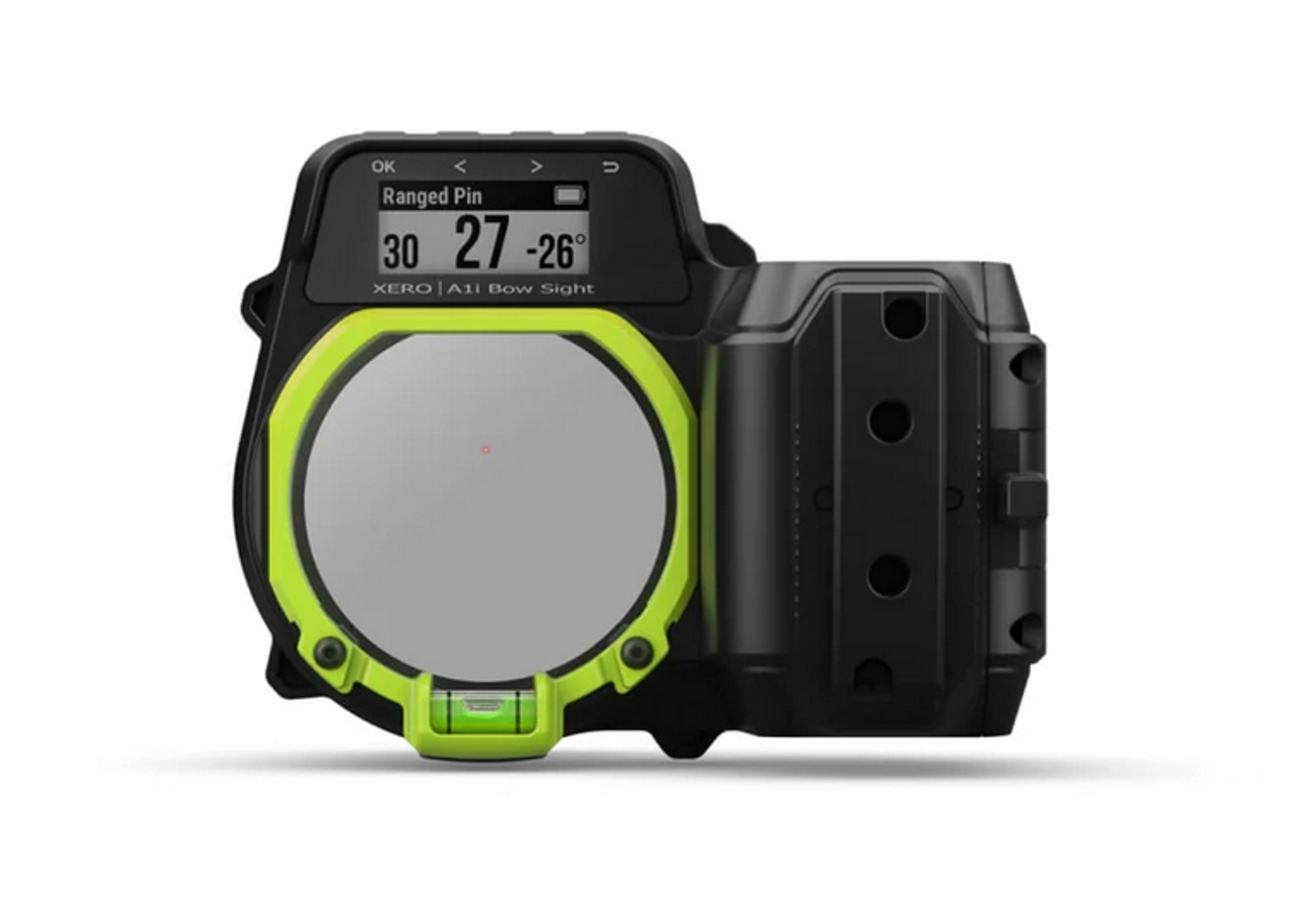 Garmin Xero A1i Bow Sight, Right-handed, Auto-ranging Digital Sight with Dual-color LED Pins