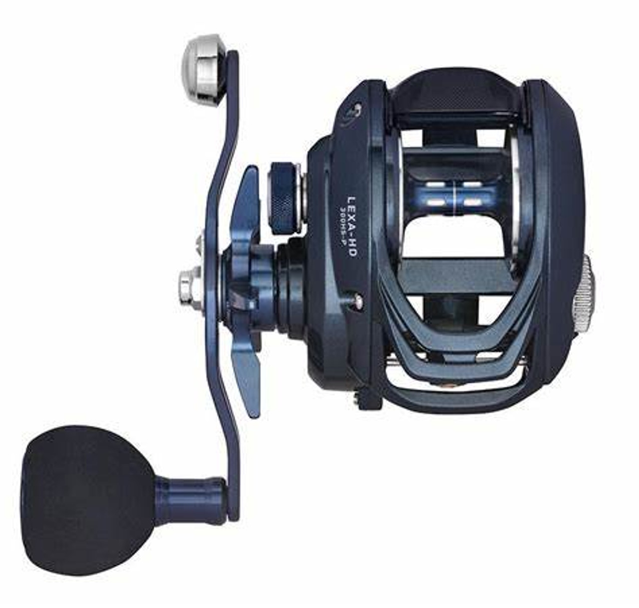 Daiwa Lexa 400 HD Baitcast Reel, 6 CRBB+1, 5.1:1, Right Hand, Braid 40/