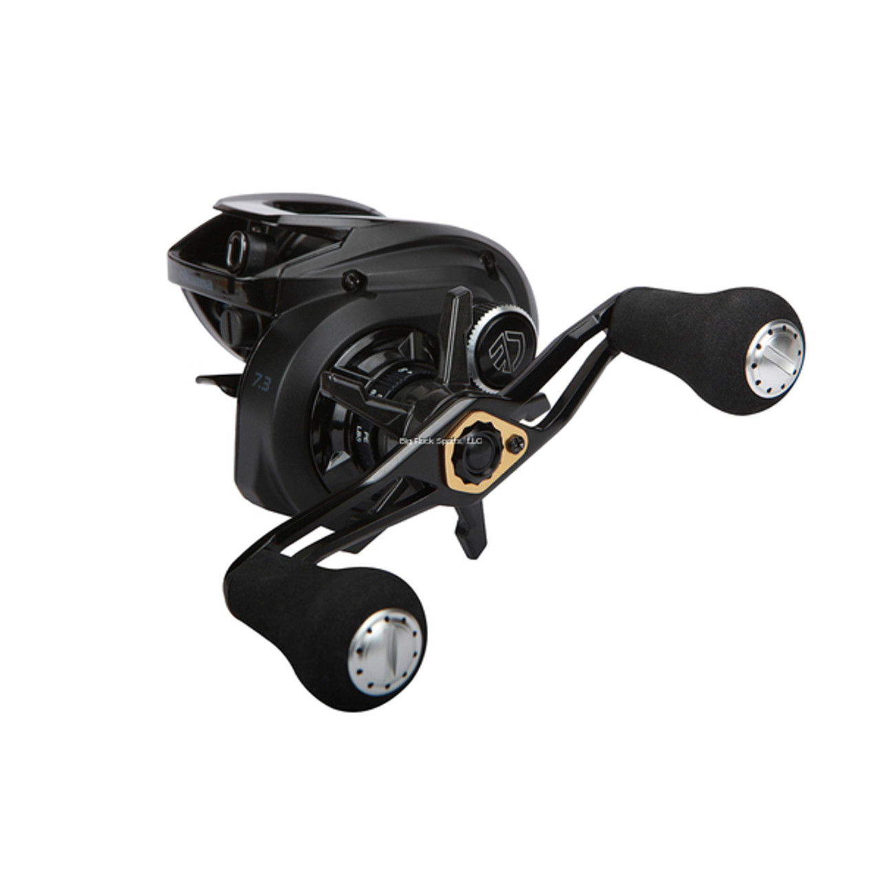 Okuma Hakai DT Baitcast Reel, 7bb, 7.3:1, Drag 24lb, Mono 110/12 100/14 75/16, Braid 140/30 90/50