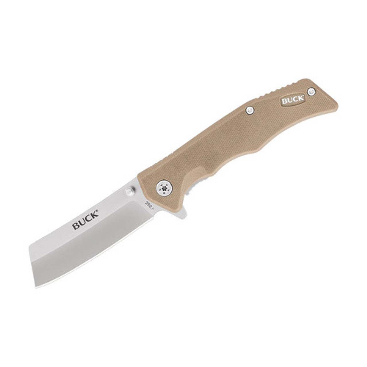 Buck 252 Trunk Folding Knife, Tan