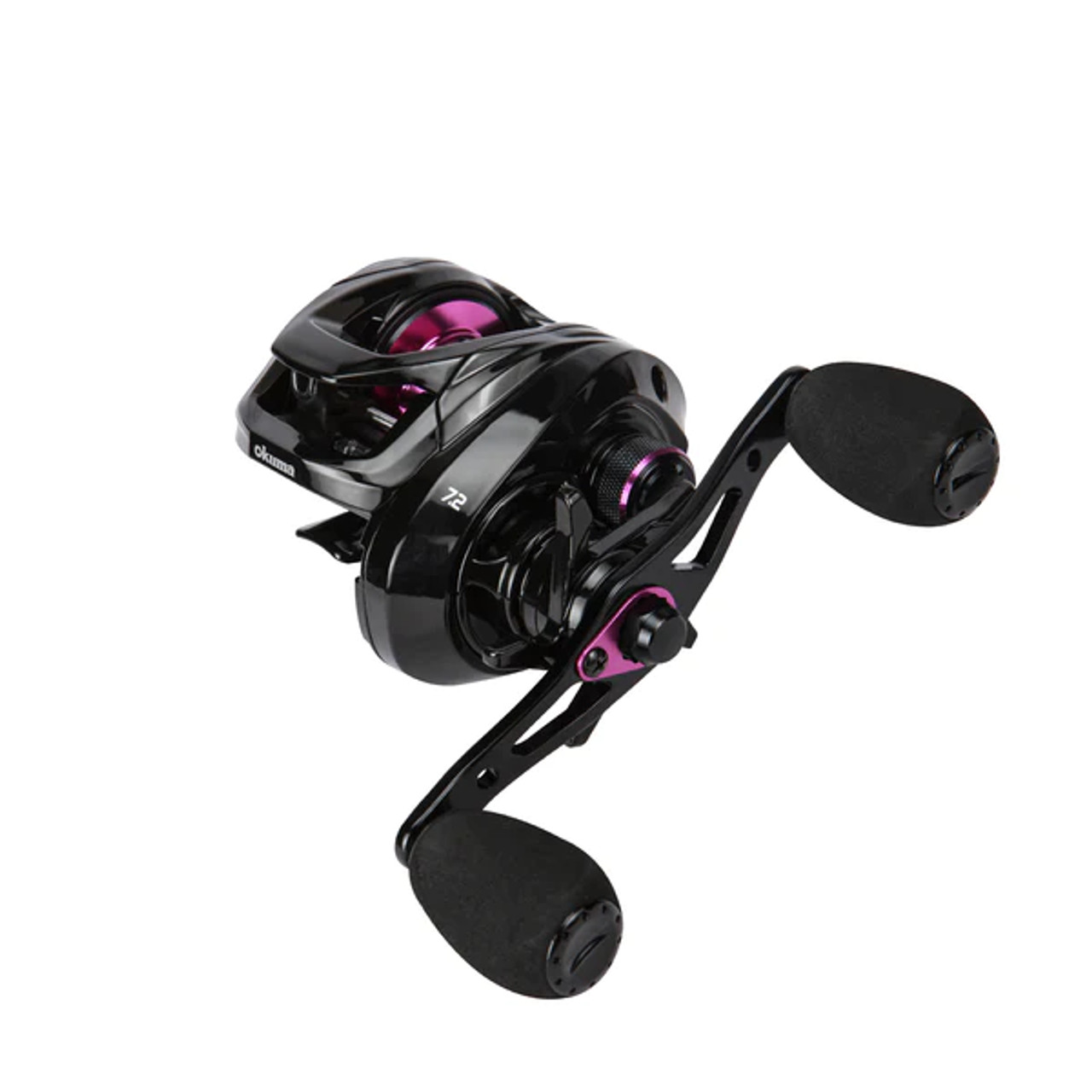 Okuma Halogen Baitcast Reel, 5bb, 6.5:1, Drag 11lb, Mono 120/12 110/14 90/16, Braid 155/30 100/50