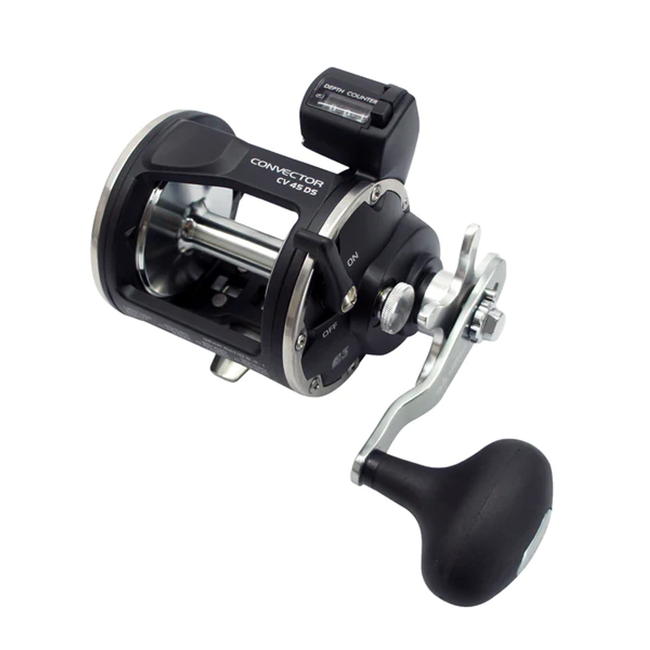 Okuma Convector High speed Conventional Line Counter Reel, 3 BB, 6.2:1, 510yds/15# Mono