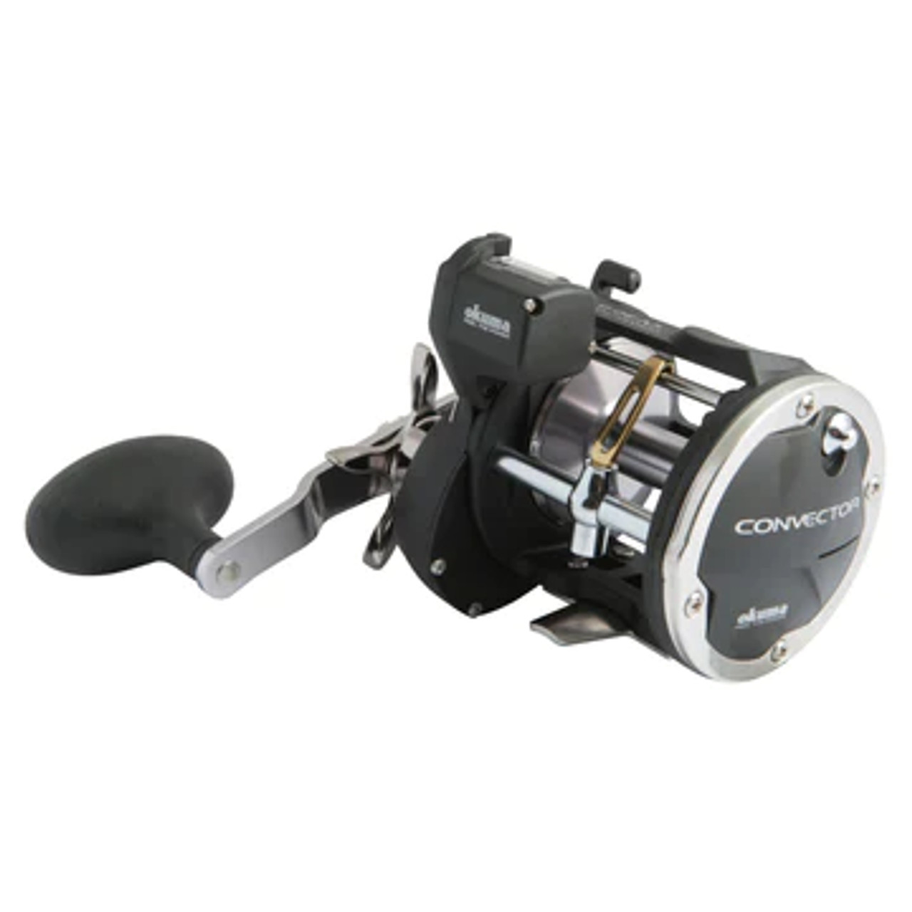 Okuma Convector High speed Conventional Line Counter Reel, 3 BB, 6.2:1, 580yds/20# Mono