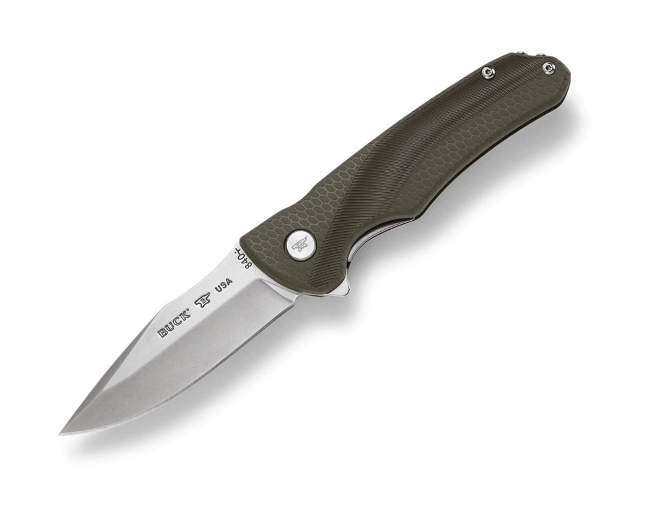 Buck Knives 840 Sprint Select, O.D Green
